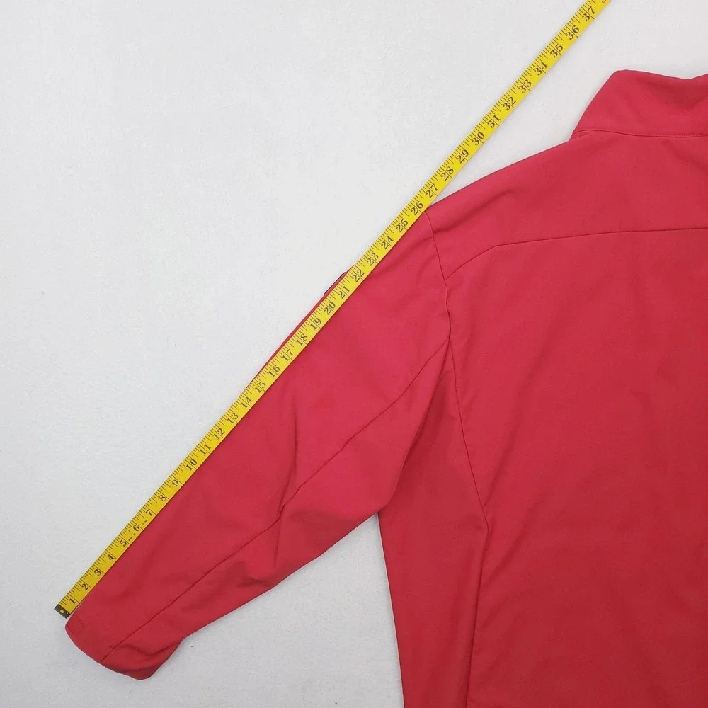 Chick-fil-A Jacket Mens 3XL Red Softshell Breathable Water Wind Resistant